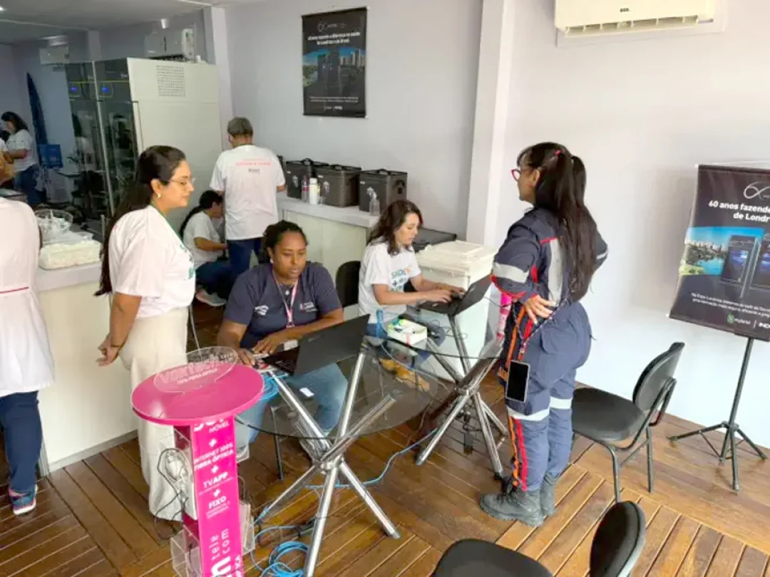 Saúde vacina mais de 600 pessoas contra a gripe em três dias na ExpoLondrina