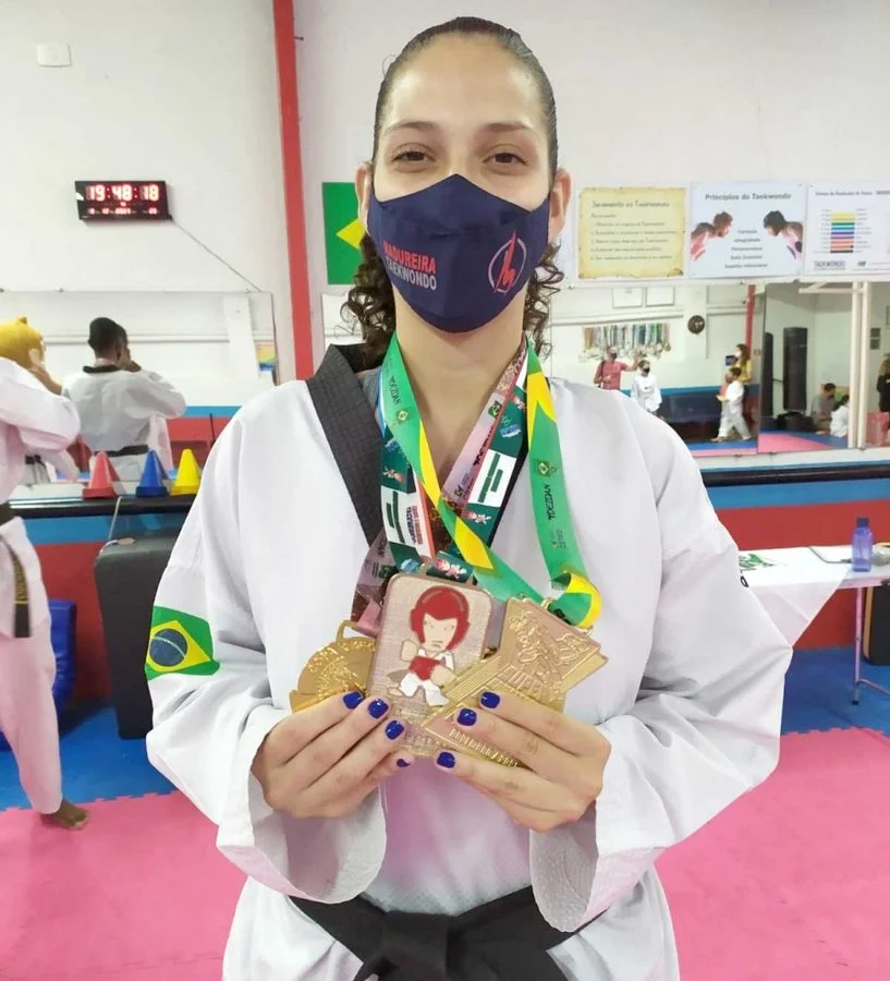 Taekwondo: Grande atleta e campeã brasileira 2021