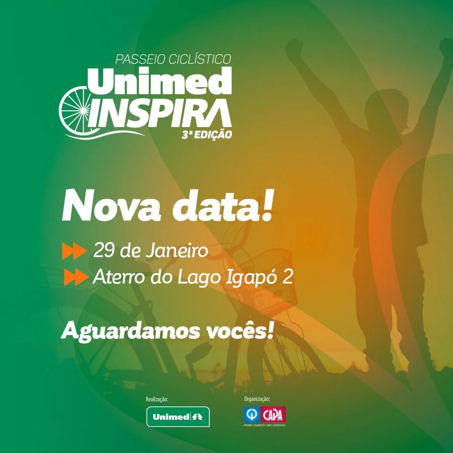 Passeio ciclístico da Unimed Londrina será no próximo dia 29; confirme sua inscrição!