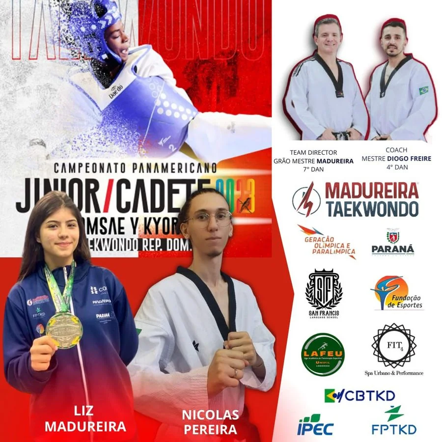 Londrinenses no Campeonato Panamericano de Taekwondo, 24 a 26 de Abril
