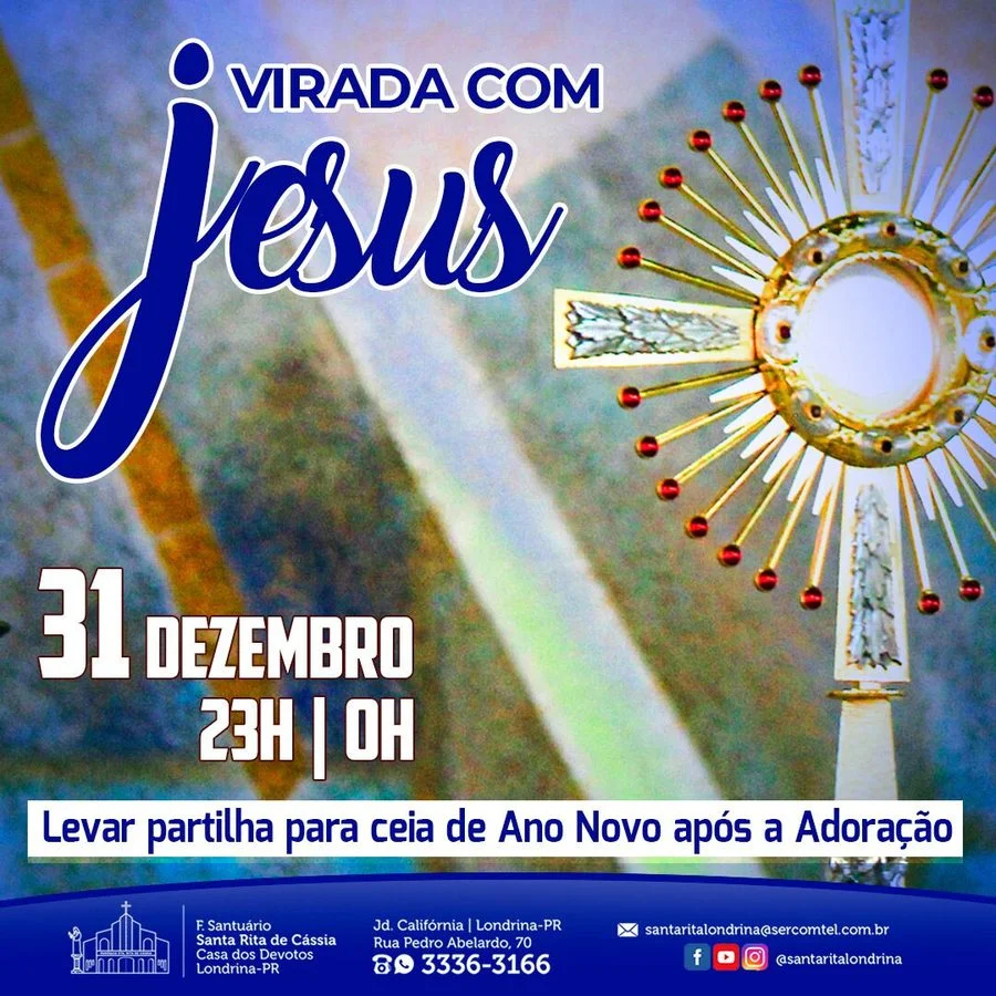 Virada com Jesus, festa da Fé