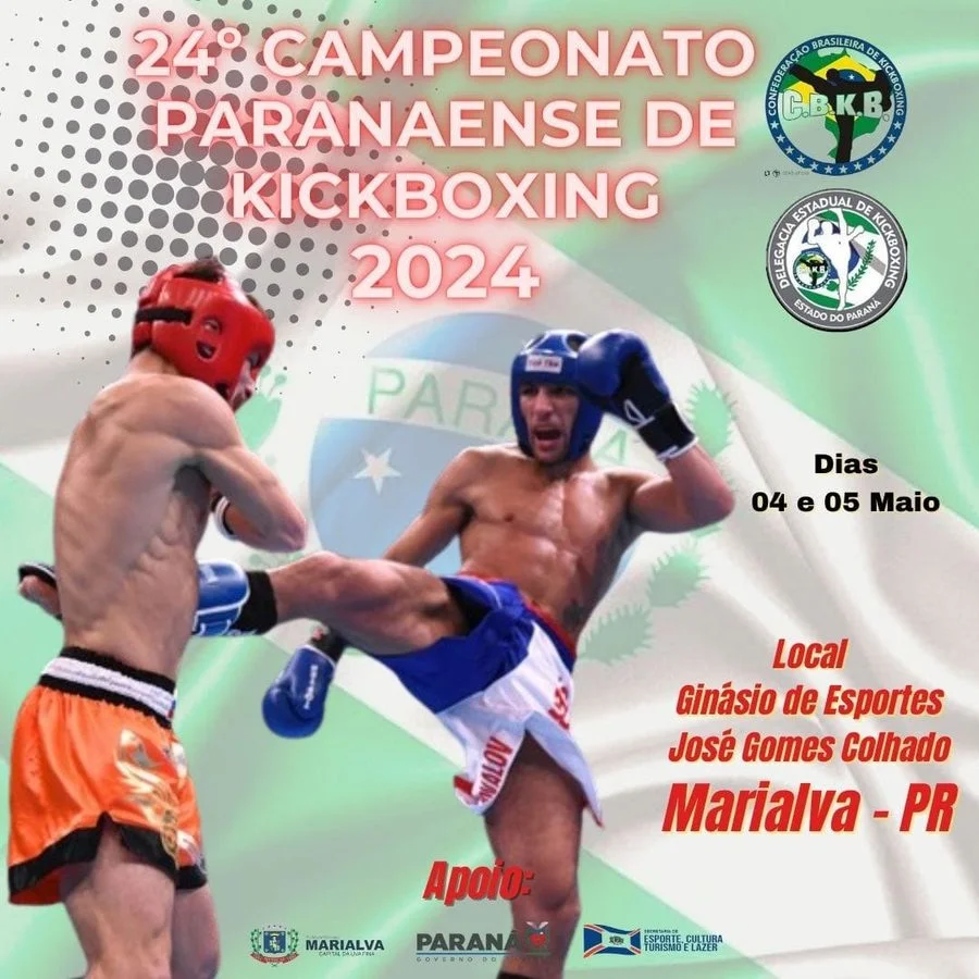 A equipe Londrina Kickboxing/ RARO/ Ipec, participa nesse final de semana de 03 a 05 de Maio em Marialva, do 24° campeonato Paranaense.