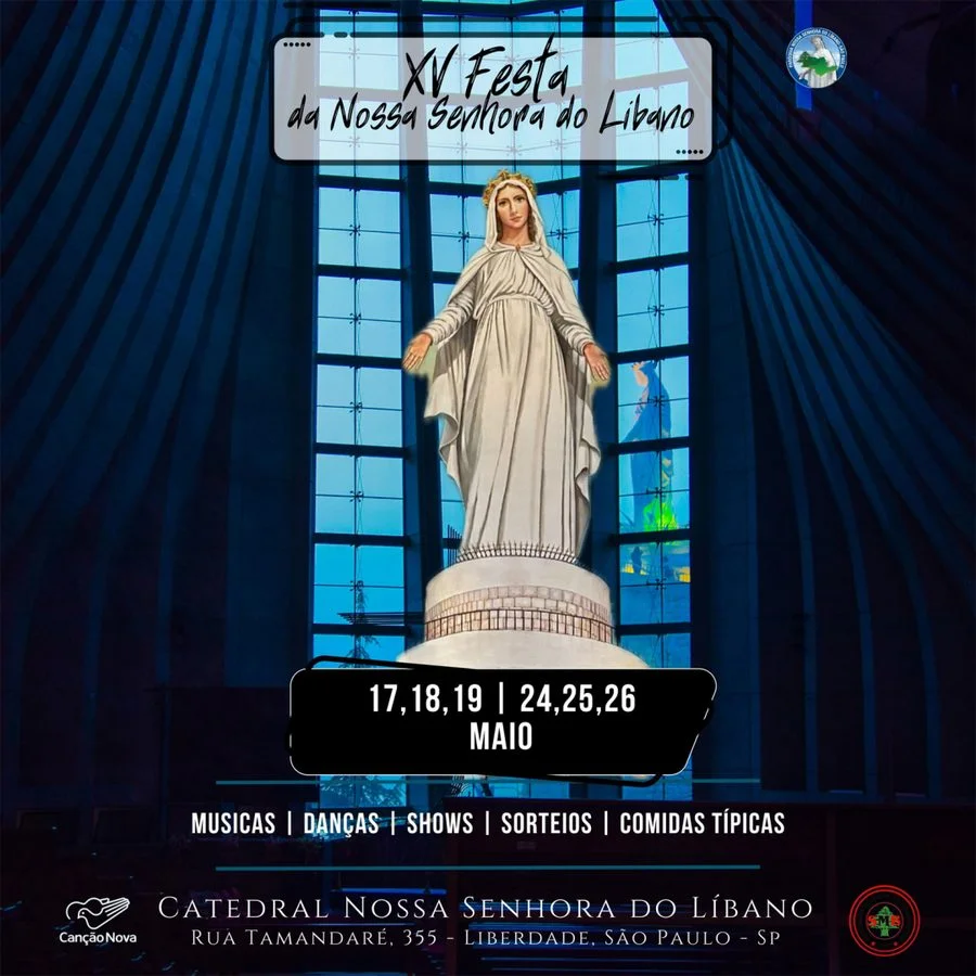 Canção Nova participa da Festa Nossa Senhora do Líbano em São Paulo