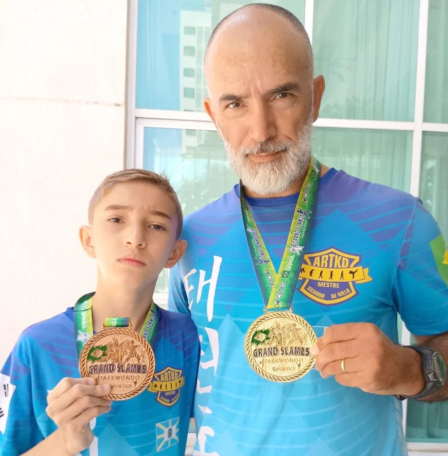 Rolandenses fazem bonito no Taekwondo e conquistam medalhas no Grand Slam da modalidade