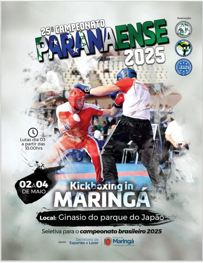 Londrina Kickboxing no paranaense e Copa Europeia de Kickboxing