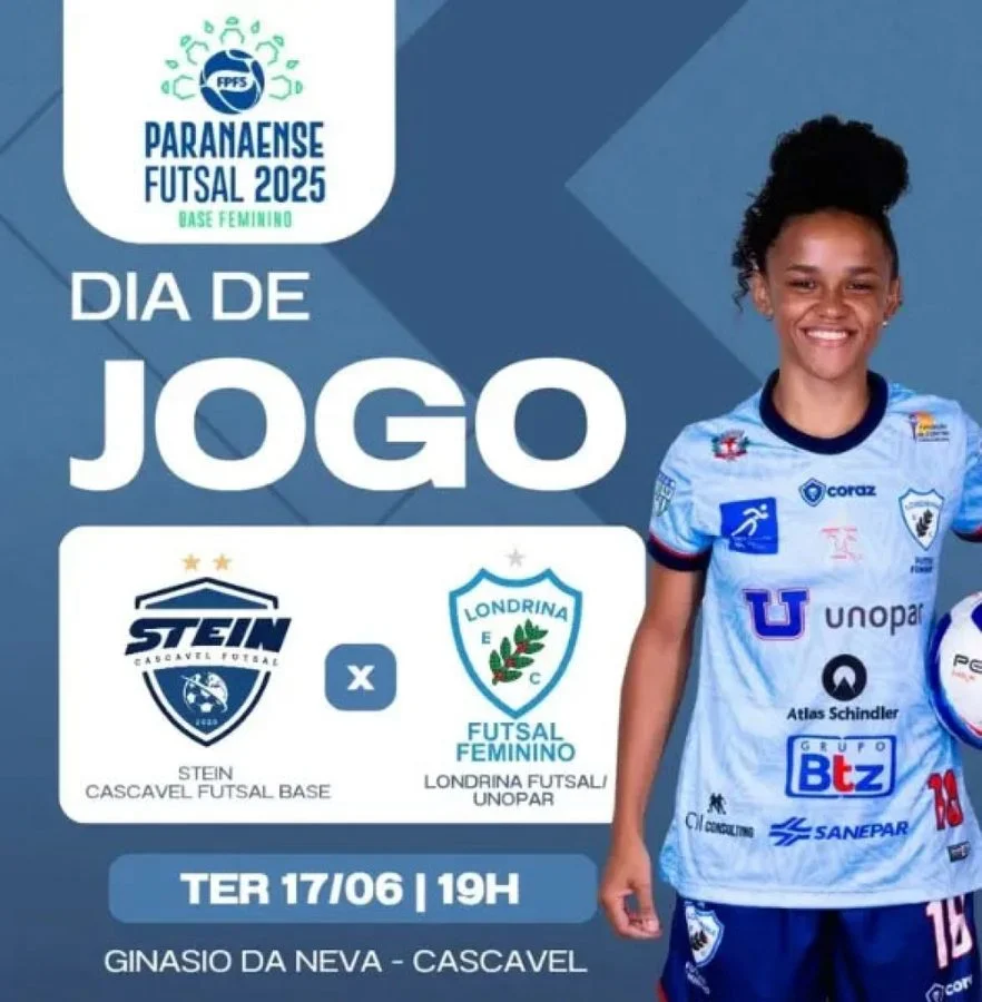 Londrina Futsal enfrenta o Cascavel pelo Campeonato Paranaense Sub-20 Feminino