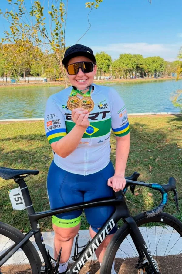 Victória Barbosa disputa 3ª etapa da Copa Brasil de Paraciclismo em João Pessoa
