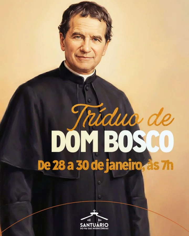 Santuário do Pai das Misericórdias celebra Tríduo da Solenidade de Dom Bosco