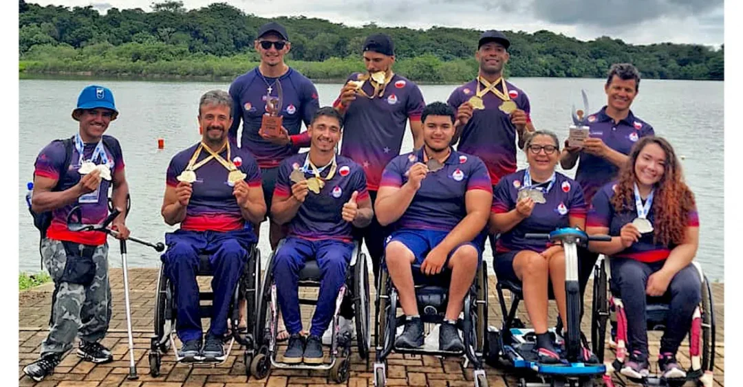 Canoagem: Londrina conquista 7 medalhas no Parajap’s 2026