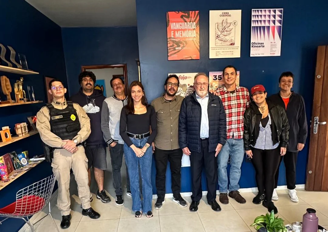 Deputado Tercilio Turini vai buscar apoio para o 28o Festival Kinoarte de Cinema
