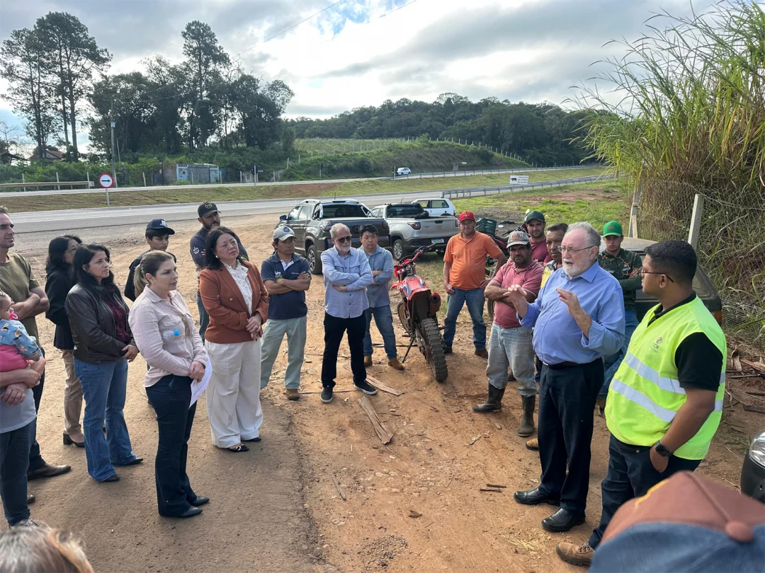 Tamarana: Famílias e produtores querem solução no acesso à Placa da Vaca, reforça deputado Tercilio Turini