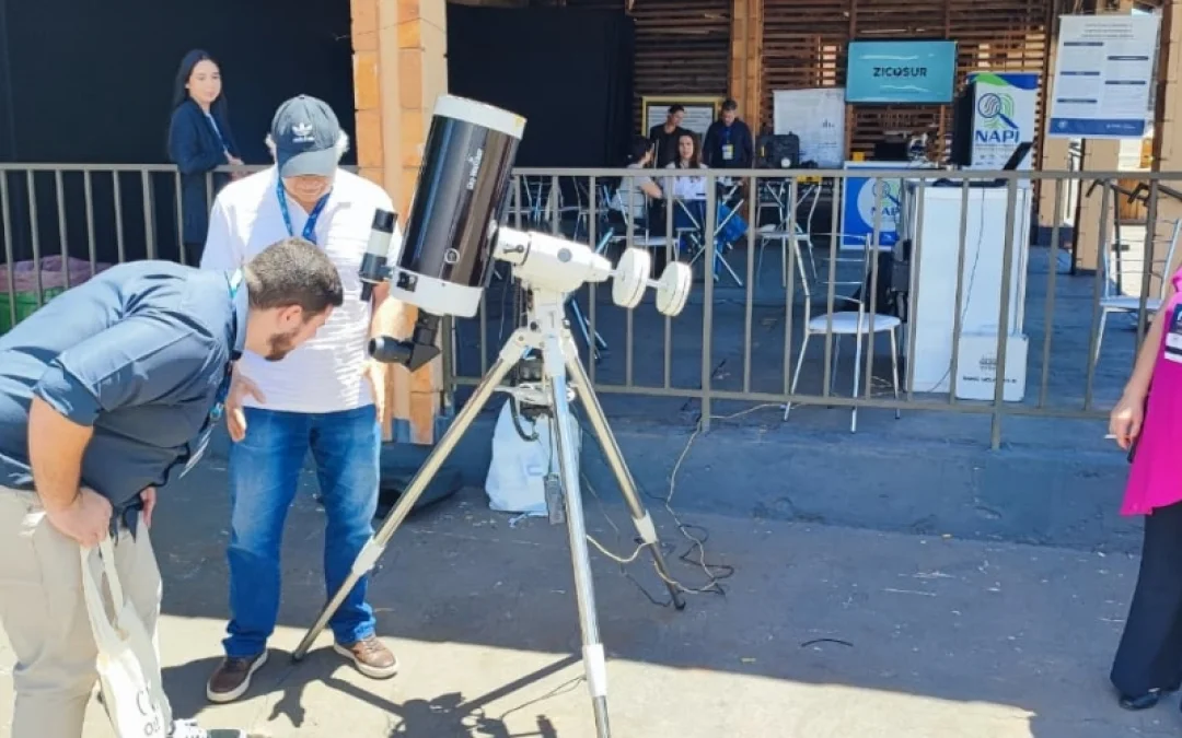 48ª Festa Junina terá observação solar, com dois telescópios, em 7 e 14/6