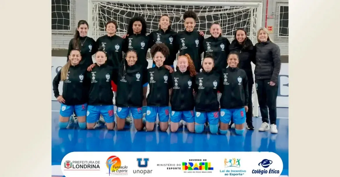 Londrina Futsal mantém liderança da Série Ouro após empate diante do Colombo
