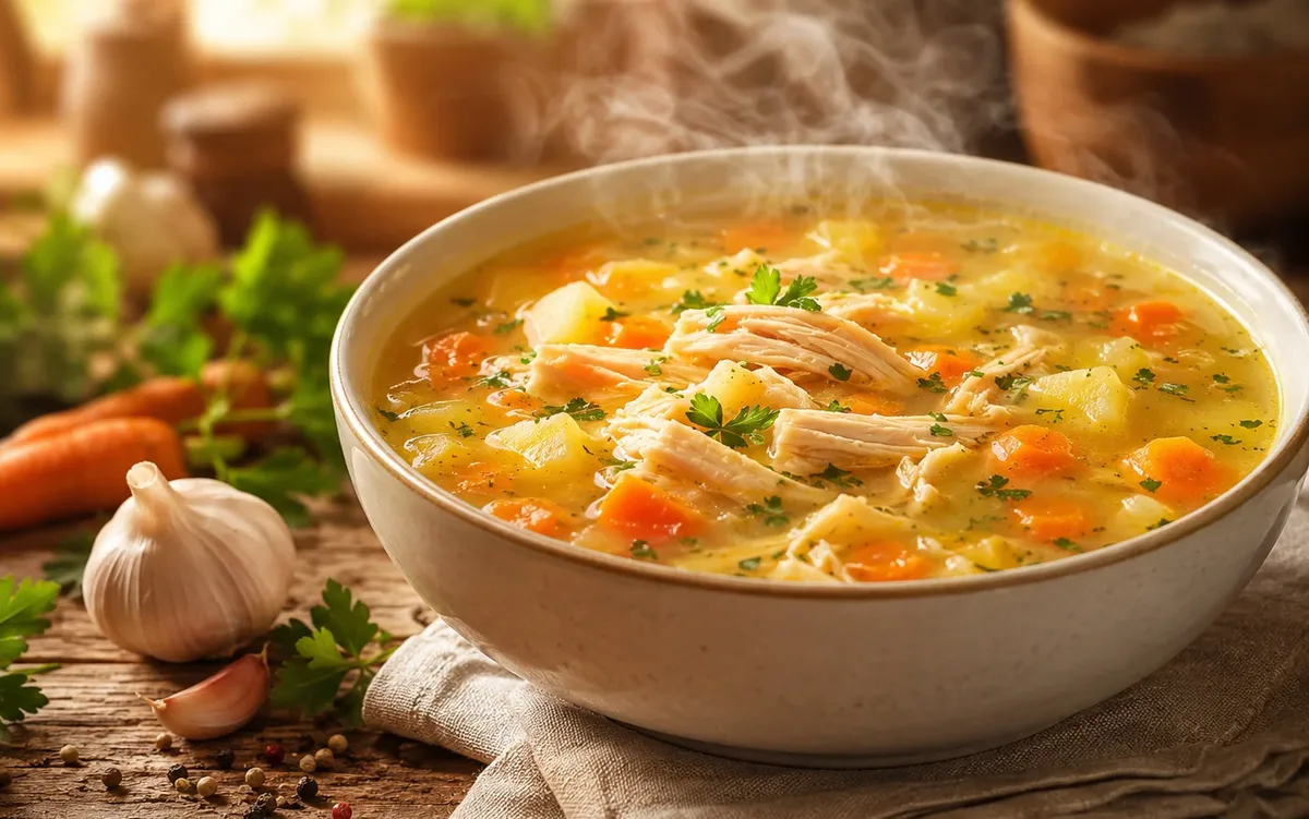 Receitas: Sopa Derruba-Gripe