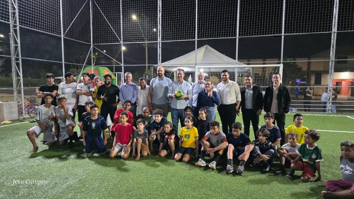 Jardim do Café, em Rolândia, ganha novo complexo esportivo do programa Meu Campinho
