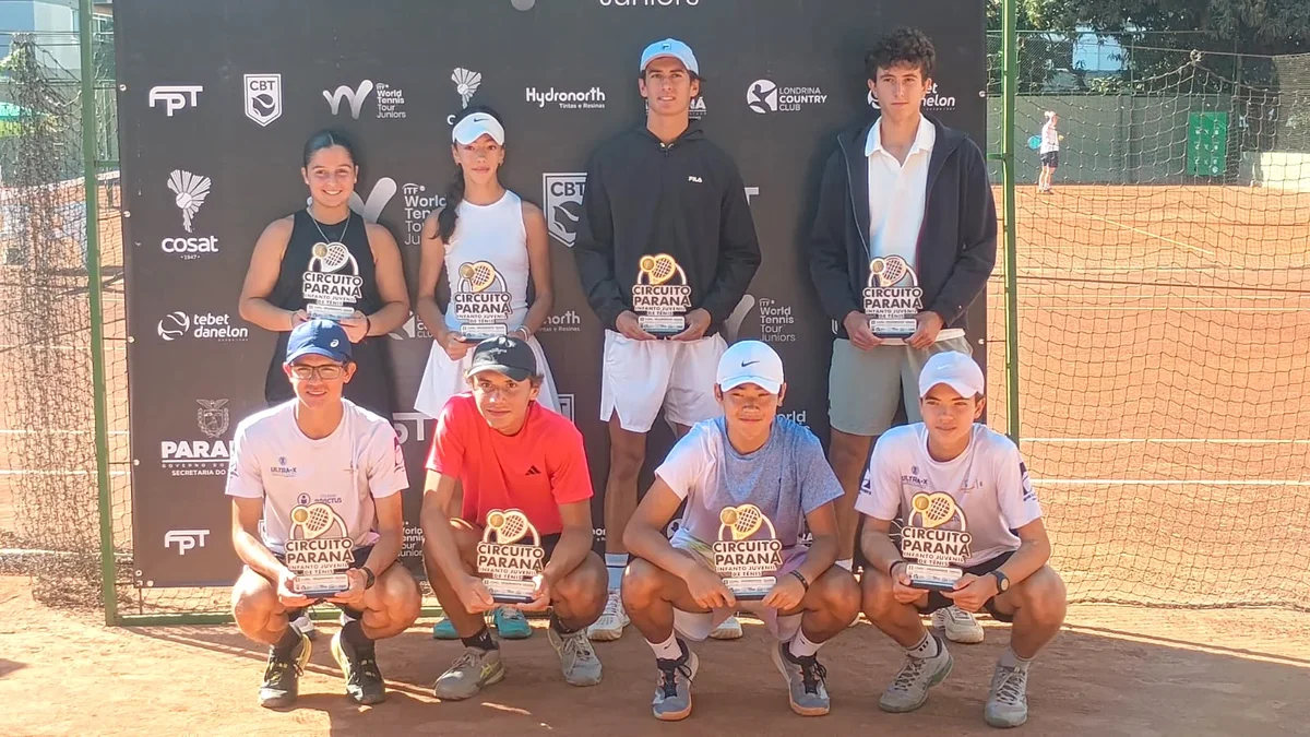 Espanhol Max Villar e a argentina Sofia Meabe conquistam os títulos de simples da categoria 18 anos do 39º Londrina Juniors Cup ITF J200