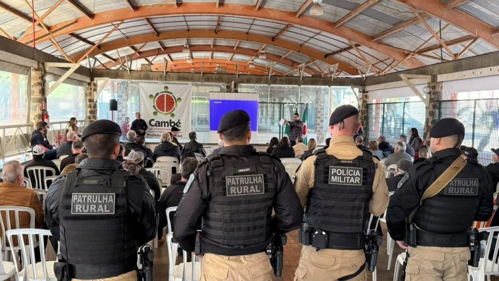 Cambé reforça segurança rural com novos investimentos em monitoramento e integração entre produtores e forças policiais